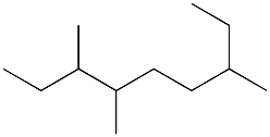 3,4,7-trimethylnonane,,结构式