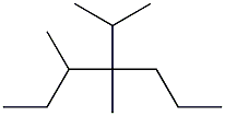 3,4-dimethyl-4-isopropylheptane Structure