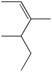 3,4-dimethyl-cis-2-hexene Structure