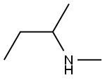 methyl-sec-butylamine,,结构式