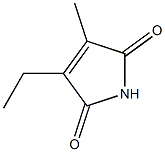 3-ETHYL-4-METHYL-2-OXO-PYRROLOINE Struktur