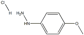 P-METHOXYPHENYLHYDRAZINE HCL,,结构式