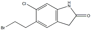 5-(2 BROMOETHYL)-6-CHLORO-1,3-DIHYDRO-INDOLE-2-(2H)-ONE