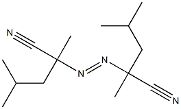 2,2 AZOBIS (2,4-DIMETHYPENTANENITRILE) Structure