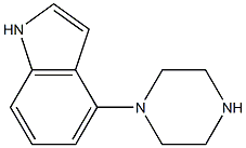 4-(PIPERAZINO)INDOLE. Structure