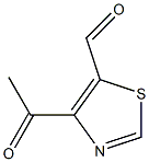 4-ACETYL-5-FORMYL THIAZOLE Structure