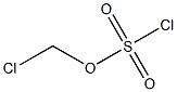 CHLOROMETHYL SULFUROCHLORIDOATE 结构式