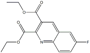  DIETHYL 6-FLUORO-2,3-QUINOLINEDICARBOXYLATE