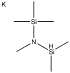 POTASSIUM HEXAMETHYLDISILAZANE 0.5N IN TOL 结构式