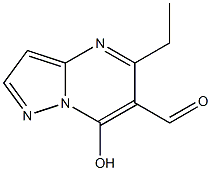 ETHYL-7-HYDROXYPYRAZOLO[1,5-A]PYRIMIDINE-6-CARBALDEHYDE Structure