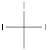 1,1,1-triiodoethane Structure