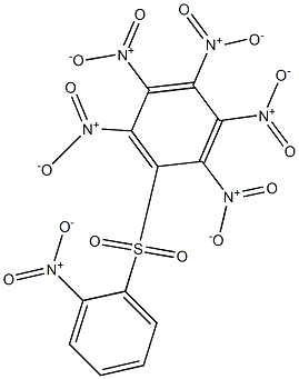 六硝二苯碸, , 结构式