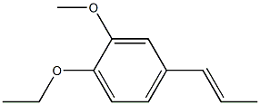 異丁香基乙基醚,,结构式