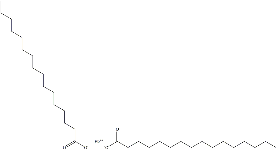 lead(II) palmitate Structure