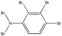pentabromoaniline Structure