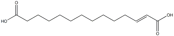tetradecendioic acid Structure