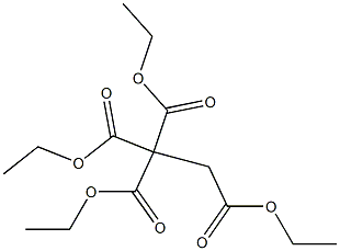 tetraethyl ethanetetra-carboxylate Struktur