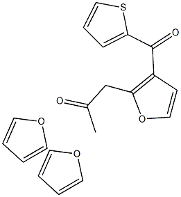 噻吩甲醯三氟丙酮, , 结构式