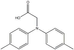 ditolylglycylic acid Structure