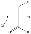 trichlorolactic acid 化学構造式