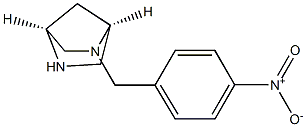 (1s,4s)-(+)-2-(4-nitro-benzyl)-2,5-diaza-bicyclo[2.2.1]heptane,,结构式