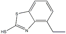 2-MERCAPTO-4-ETHYLBENZOTHIAZOLE Structure