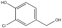 3-CHLORO-4-HYDROXYBENZYL ALCOHOL Structure