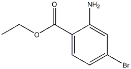 2-AMINO-4-BROMOBENZOIC ACID ETHYL ESTER Structure