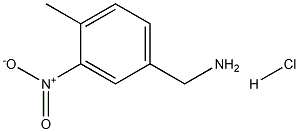 4-METHYL-3-NITROBENZYLAMINE Hydrochloride Structure