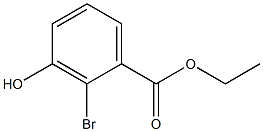 ETHYL 2-BROMO-3-HYDROXYBENZOATE 结构式