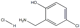 5-CHLORO-2-HYDROXYBENZYLAMINE Hydrochloride Structure