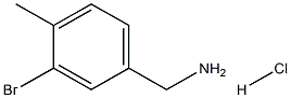 3-BROMO-4-METHYLBENZYLAMINE Hydrochloride Structure