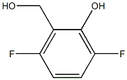 3,6-DIFLUORO-2-HYDROXYBENZYL ALCOHOL,,结构式