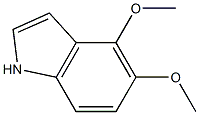4,5-DIMETHOXYINDOLE Structure