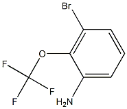 3-BROMO-2-(TRIFLUOROMETHOXY)ANILINE,,结构式