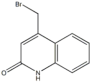 4-BROMOMETHYL-1,2-DIHYDRO-2-QUINOLINONE 化学構造式