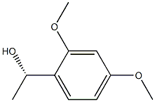 (1S)-1-(2,4-DIMETHOXYPHENYL)ETHANOL 化学構造式