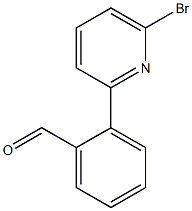 2-(6-BROMOPYRIDIN-2-YL)BENZALDEHYDE, 95+% 结构式