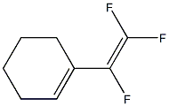 1-(TRIFLUOROVINYL)CYCLOHEXENE 97% 结构式