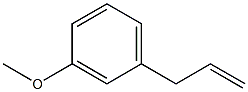3-(3-METHOXYPHENYL)-1-PROPENE 97% 化学構造式