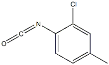 2-CHLORO-1-ISOCYANATO-4-METHYLBENZENE 化学構造式