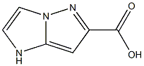 1H-IMIDAZO[1,2-B]PYRAZOLE-6-CARBOXYLIC ACID,,结构式