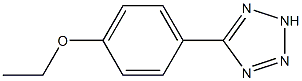 5-(4-ETHOXYPHENYL)-2H-TETRAZOLE 结构式