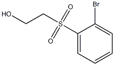 2-BROMOPHENYLSULFONYLETHANOL 98% 化学構造式