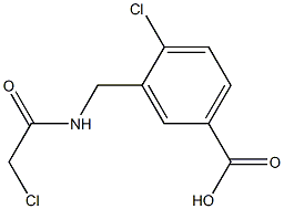 3-[(2-CHLOROACETYLAMINO)METHYL]-4-CHLOROBENZOIC ACID|