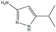 3-AMINO-5-ISOPROPYL-1H-PYRAZOLE,,结构式