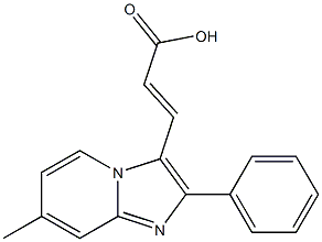 3-(7-METHYL-2-PHENYL-IMIDAZO[1,2-A]PYRIDIN-3-YL)-ACRYLIC ACID 95%