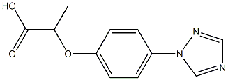 2-(4-[1,2,4]TRIAZOL-1-YL-PHENOXY)-PROPIONIC ACID 97%|