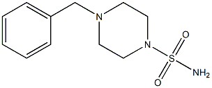 4-BENZYLPIPERAZINE-1-SULFONAMIDE Structure