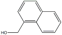 1-NAPHTHALENEMETHANOL, 98.50% Structure